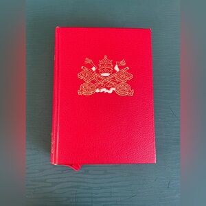 1958 The Holy Bible Family Hawthorn Books New York With a Note from Pius XII